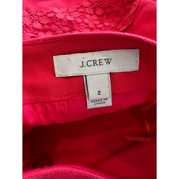 J Crew Mini Skirt Raspberry Pink 2 - Picture 4 of 5